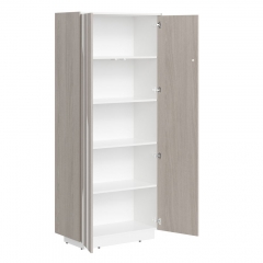 Шкаф высокий Skyland Line СФ-574204 Дуб серый Белый