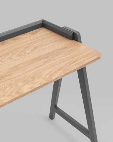 Стол письменный Stool Group Pyramid 11853 светлое дерево/серый
