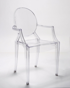 Стул Stool Group Victoria Ghost с подлокотниками Прозрачный