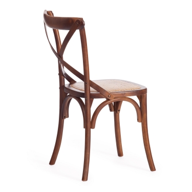 Стул Tetchair CROSS mod.CB2001 дерево береза, 49.553.587, Темный Орех 5
