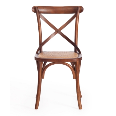 Стул Tetchair CROSS mod.CB2001 дерево береза, 49.553.587, Темный Орех 5