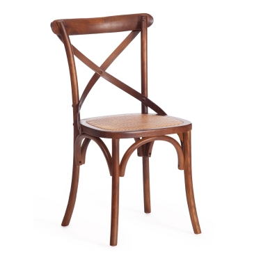 Стул Tetchair CROSS mod.CB2001 дерево береза, 49.553.587, Темный Орех 5