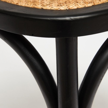 Стул Tetchair CROSS mod.CB2001 дерево береза, 49.553.587, черный