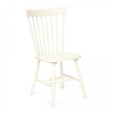 Стул Tetchair PARKER mod. 5006A дерево гевея ivory white слоновая кость