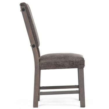 Стул Tetchair BOND mod. 4290-18VB 49 х 62 х 95 см, серый, ткань серый антик