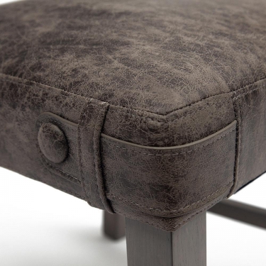 Стул Tetchair BOND mod. 4290-18VB 49 х 62 х 95 см, серый, ткань серый антик