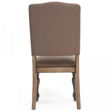 Стул Tetchair VOLAND mod. 8006-18 дерево гевея, ткань , 5086651060, античный дуб, ткань бежевый вельвет
