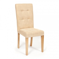 Стул Tetchair DITTA Бук, 1010650440, ножки натуральный , ткань бежевый