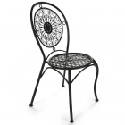 Стул Tetchair Secret De Maison Gloria стальной сплав, 50х47х92см, черный