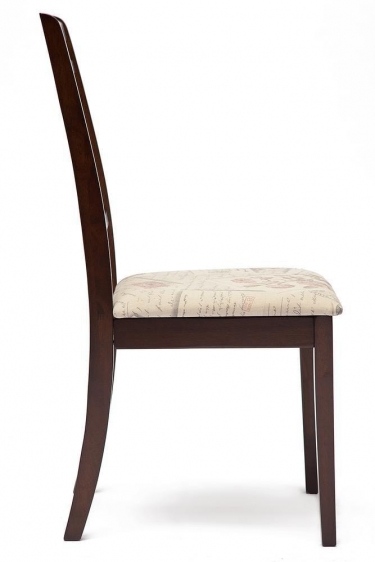 Стул Tetchair Picasso PC-SC дерево гевея, 45х53х97см, MAF Brown, ткань Прованс 11