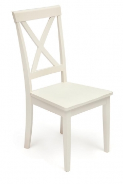 Стул Tetchair GOLFI Гольфи дерево гевея/мдф, 44x54x95, pure white 402