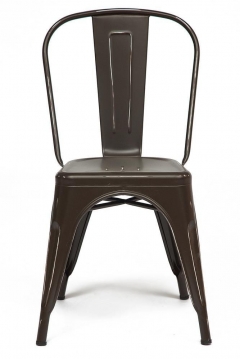 Стул Tetchair LOFT CHAIR mod. 012 металл, 453585см, коричневый/brown vintage