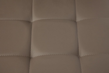 Стул Tetchair ELFO mod.35 металл/экокожа, 45х53х100х47см, хром/пепельно-коричневый