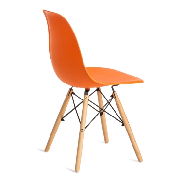Стул Tetchair CINDY EAMES mod. 001 Оранжевый/orange