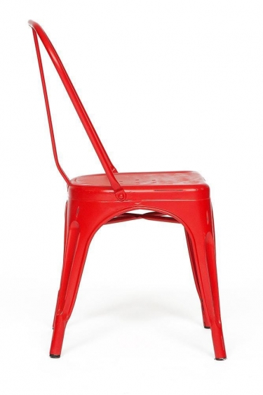 Стул Tetchair LOFT CHAIR mod. 012 металл, 453585см, красный/red vintage