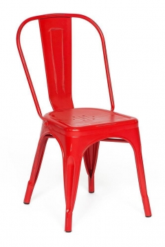 Стул Tetchair LOFT CHAIR mod. 012 металл, 453585см, красный/red vintage