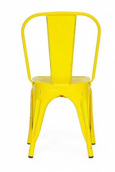 Стул Tetchair LOFT CHAIR mod. 012 металл, 453585см, желтый/yellow vintage