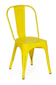Стул Tetchair LOFT CHAIR mod. 012 металл, 453585см, желтый/yellow vintage