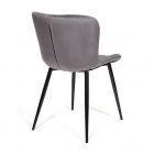 Стул Tetchair QUINCY mod. 8272 металл/ткань, 49х53х84,5 см, серый G-062-40/черный