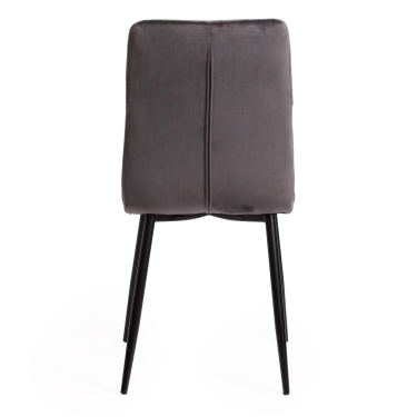 Стул Tetchair FURLA mod. 4816 металл/вельвет, 89х56х44см, серый