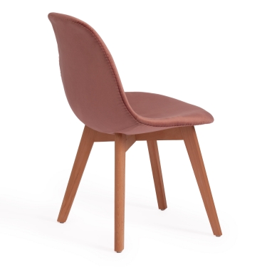 Стул Tetchair CINDY SOFT mod. C1021F1 Коралловый HLR 44/натуральный