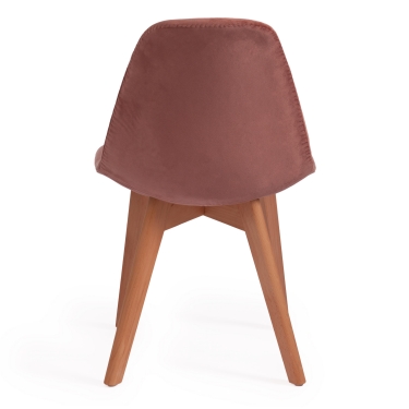 Стул Tetchair CINDY SOFT mod. C1021F1 Коралловый HLR 44/натуральный