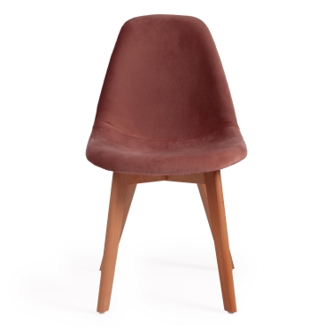 Стул Tetchair CINDY SOFT mod. C1021F1 Коралловый HLR 44/натуральный