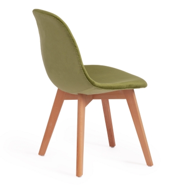 Стул Tetchair CINDY SOFT mod. C1021F1 Зеленый HLR 54/натуральный
