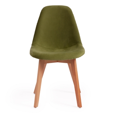 Стул Tetchair CINDY SOFT mod. C1021F1 Зеленый HLR 54/натуральный