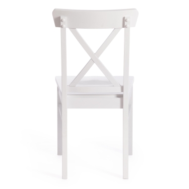 Стул Tetchair Retro дерево гевея, МДФ, 44,3 x 55 x 89 x SH45см, Белый White