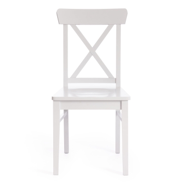Стул Tetchair Retro дерево гевея, МДФ, 44,3 x 55 x 89 x SH45см, Белый White