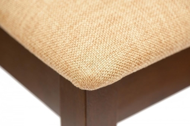 Стул Tetchair Гермес/ Hermes дерево гевея, 43х49х94см, Cappuchino , ткань песочная Jaffy 104-58