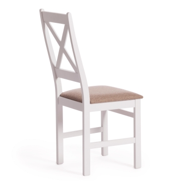 Стул Tetchair CROSSMAN Многослойная фанера, 1004140, white, ткань бежевая Ford William 7