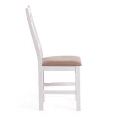 Стул Tetchair CROSSMAN Многослойная фанера, 1004140, white, ткань бежевая Ford William 7