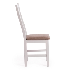 Стул Tetchair SWEDEN Многослойная фанера, 414099 см, white, ткань бежевая Ford William 7