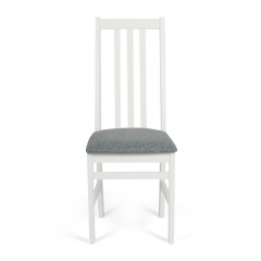 Стул Tetchair SWEDEN Многослойная фанера, 414099 см, white, ткань серая 16/1 разобранный