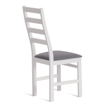 Стул Tetchair ROSARIO Многослойная фанера, 39 х 39 х 99 см, white, ткань темно-серая 150