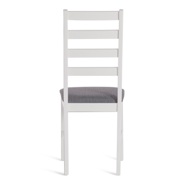 Стул Tetchair ROSARIO Многослойная фанера, 39 х 39 х 99 см, white, ткань темно-серая 150