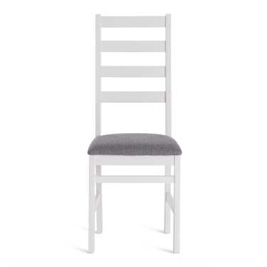 Стул Tetchair ROSARIO Многослойная фанера, 39 х 39 х 99 см, white, ткань темно-серая 150