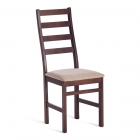 Стул Tetchair ROSARIO Многослойная фанера, 39 х 39 х 99 см, Cappuchino, ткань бежевая Ford William 7