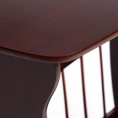 Журнальный столик с газетницей Tetchair SR-0939-3 дерево, 613356см, Орех Walnut