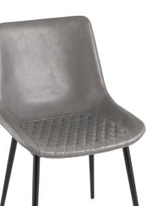 Стул Stool Group Деймон экокожа Серый