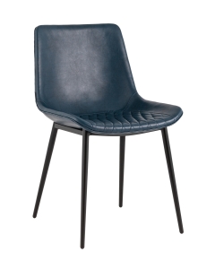 Стул Stool Group Деймон экокожа Темно-синий