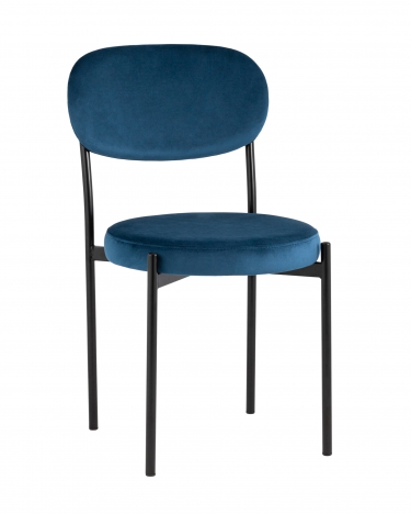 Стул Stool Group Бриф NEW велюр Синий
