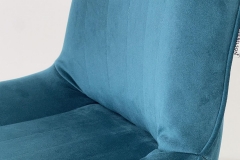 Стул Мебельсон Лари CHS.06 зеленый велюр/белый