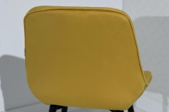 Стул Мебельсон Лари CHS.06 желтый велюр/черный