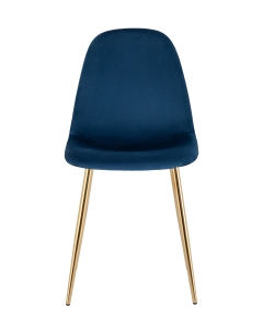 Стул Stool Group Валенсия SN gold велюр Темно-синий