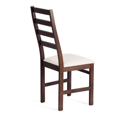 Стул Tetchair ROSARIO Многослойная фанера, 39 х 39 х 99 см, Cappuchino, ткань бежевая 81/10