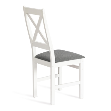 Стул Tetchair CROSSMAN Многослойная фанера, 1004140, white, ткань темно-серая 150 разобранный