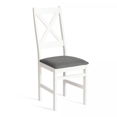 Стул Tetchair CROSSMAN Многослойная фанера, 1004140, white, ткань темно-серая 150 разобранный